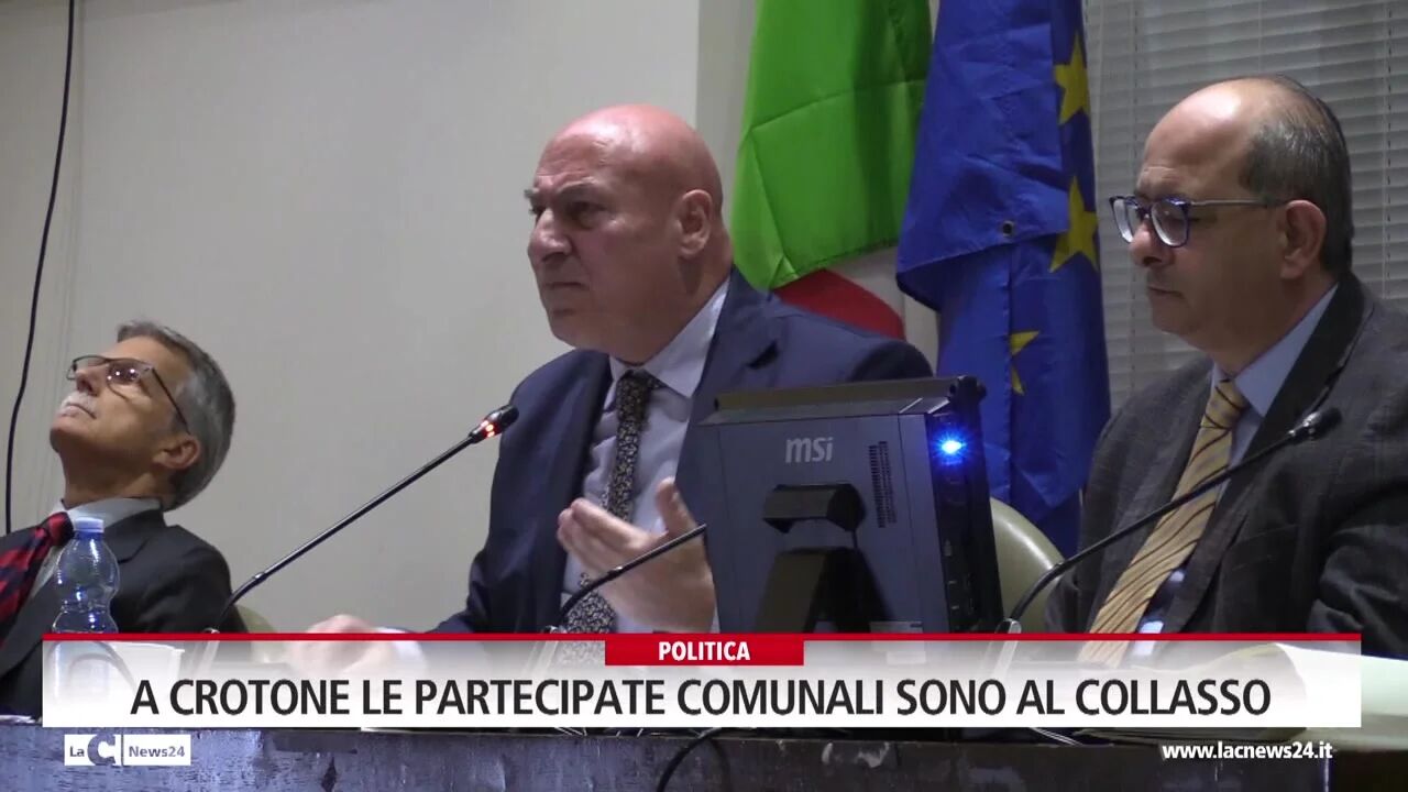 A Crotone le partecipate comunali sono al collasso