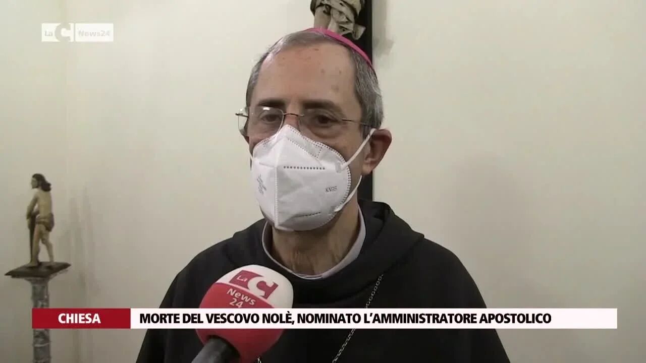 Morte del vescovo Nolè, nominato l’amministratore apostolico