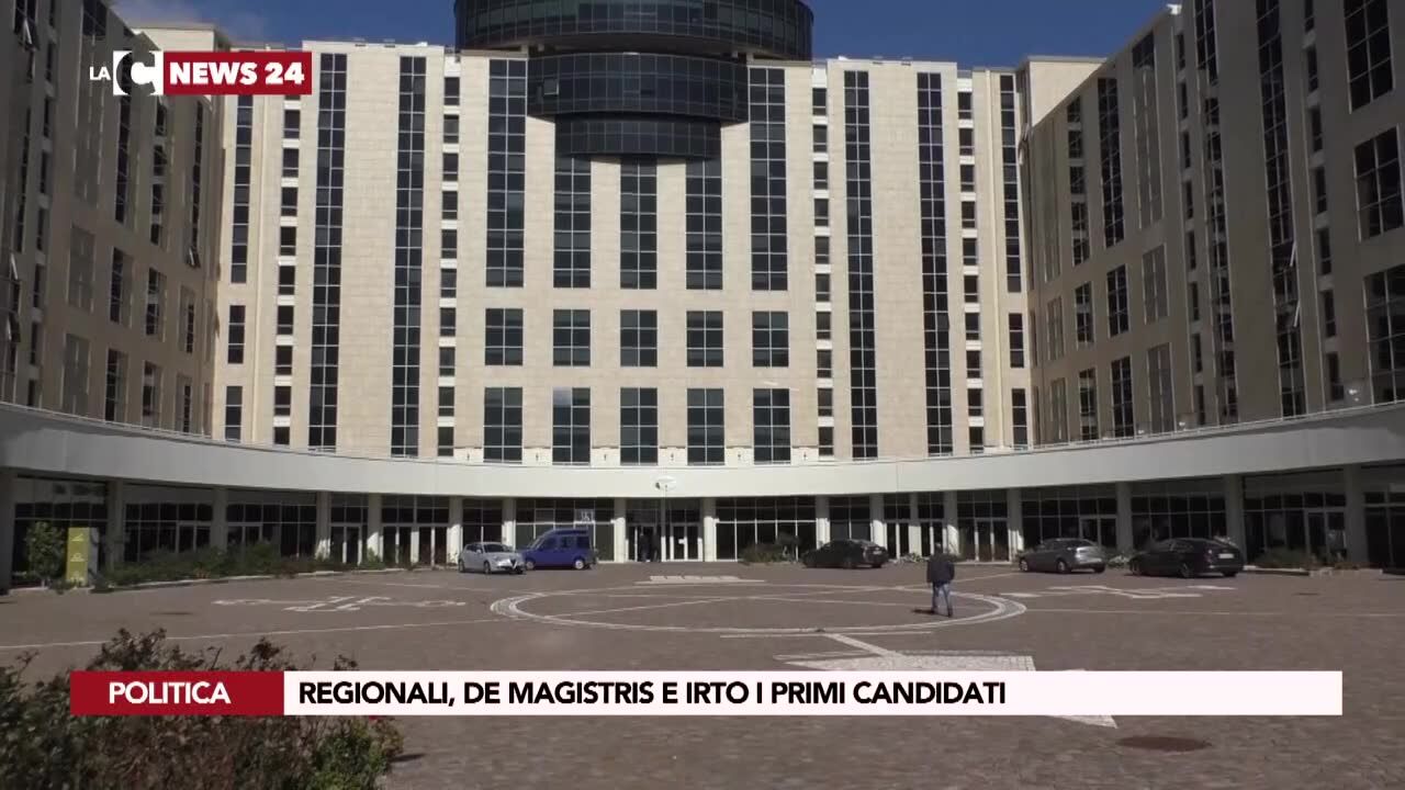 Regionali, De Magistris e Irto i primi candidati