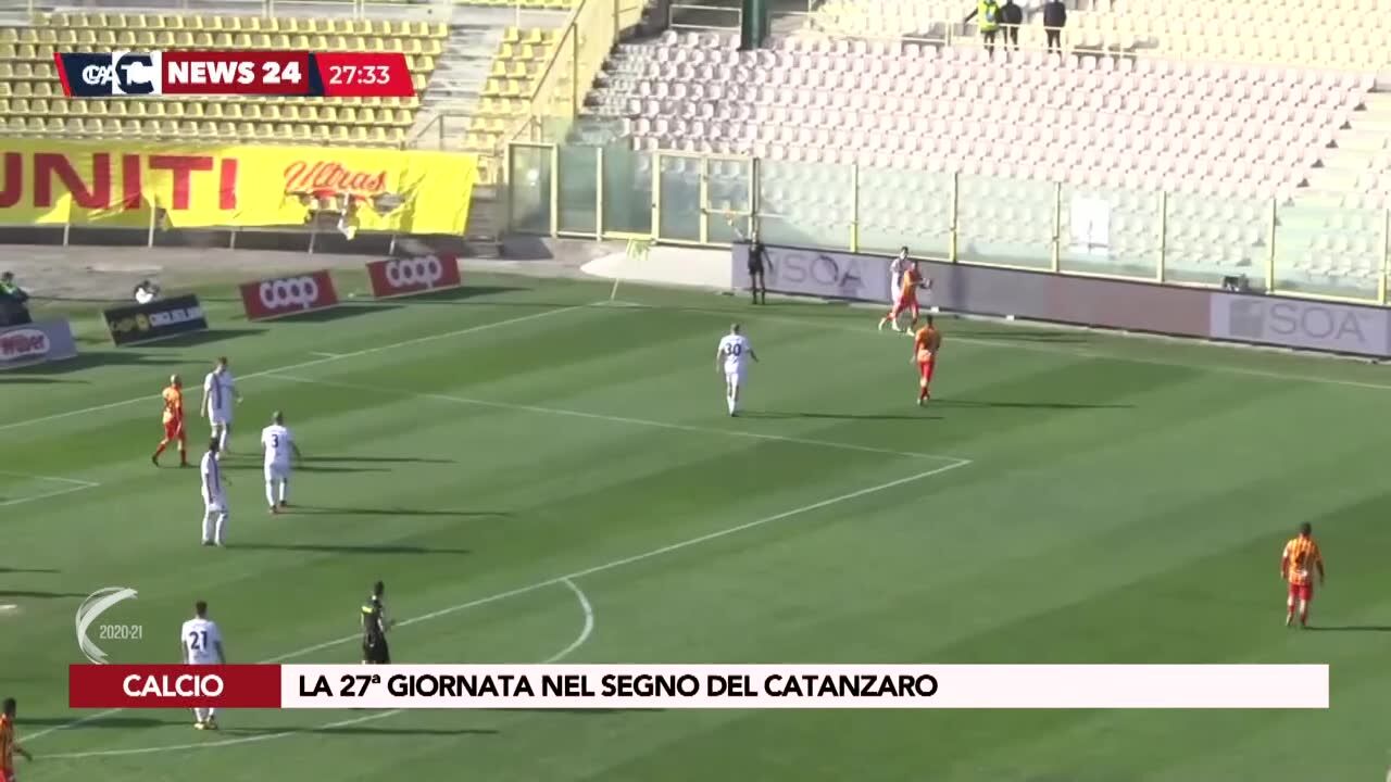 Serie C, la 27ª giornata nel segno del Catanzaro