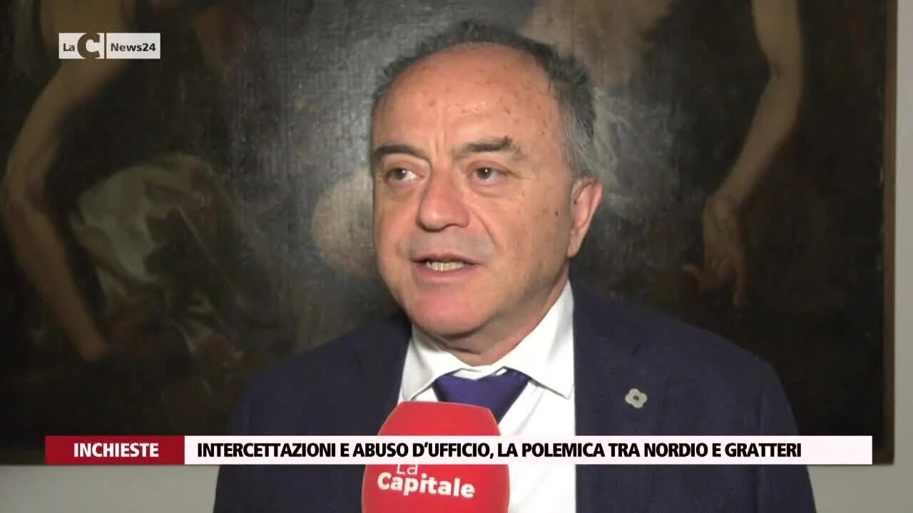 Intercettazioni e abuso d’ufficio, la polemica tra Nordio e Gratteri