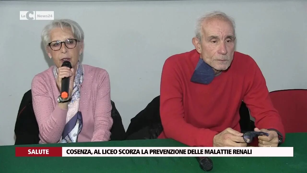 Cosenza, al Liceo Scorza la prevenzione delle malattie Renali