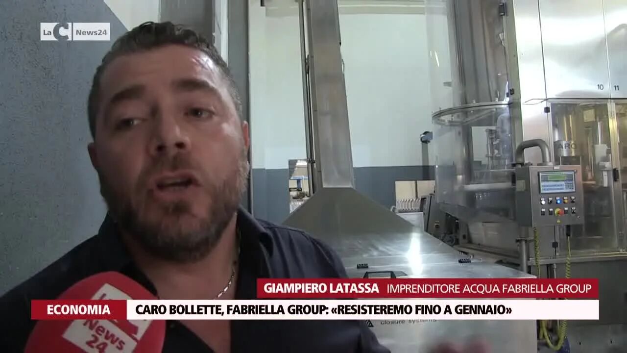 Caro bollette, Fabriella Group: «resisteremo fino a gennaio»