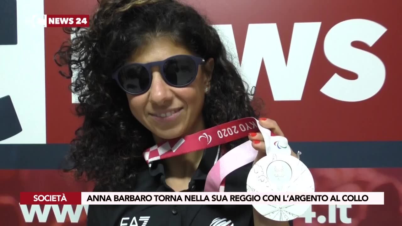 Anna Barbaro torna nella sua Reggio con l’argento al collo