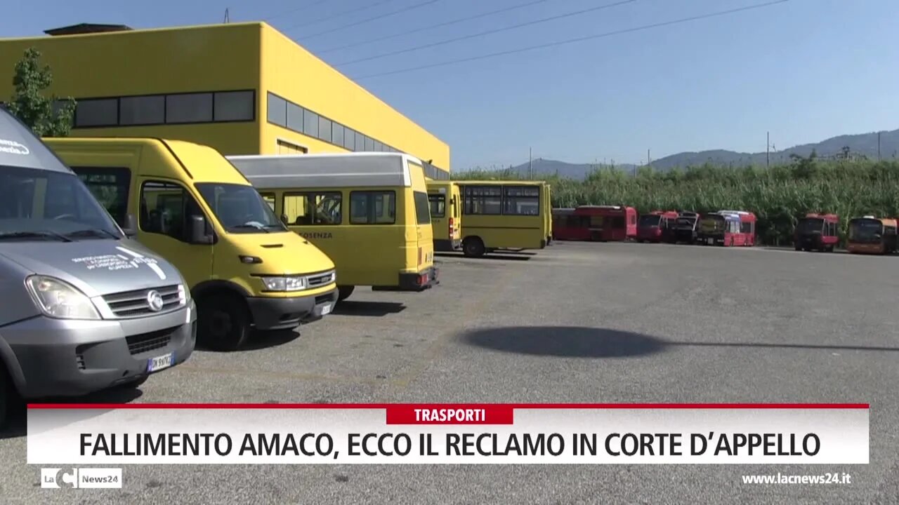 Fallimento Amaco, ecco il reclamo in corte d’Appello