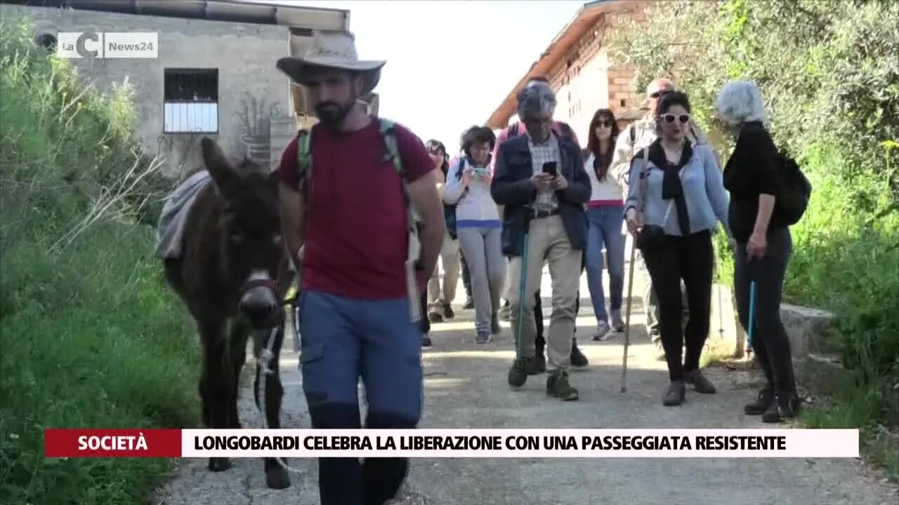 Longobardi celebra la Liberazione con una passeggiata resistente