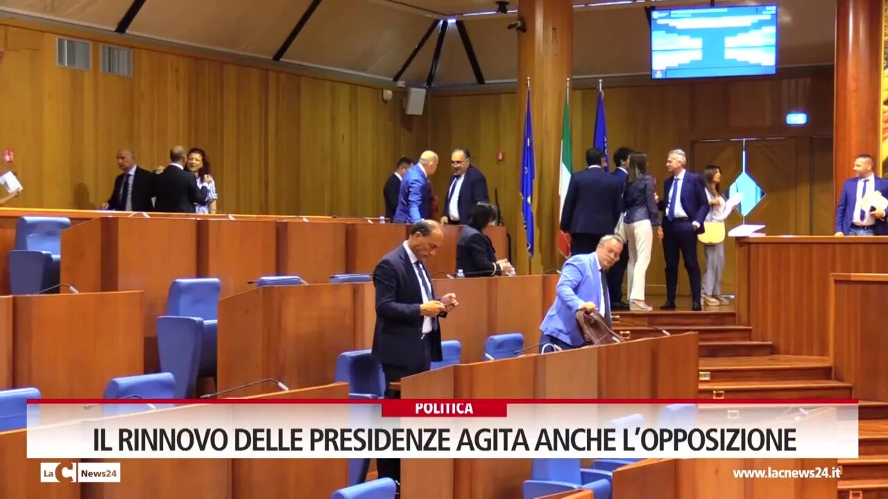 Consiglio regionale, il rinnovo delle Commissioni fa litigare l’opposizione mentre la maggioranza fa il pieno di presidenze