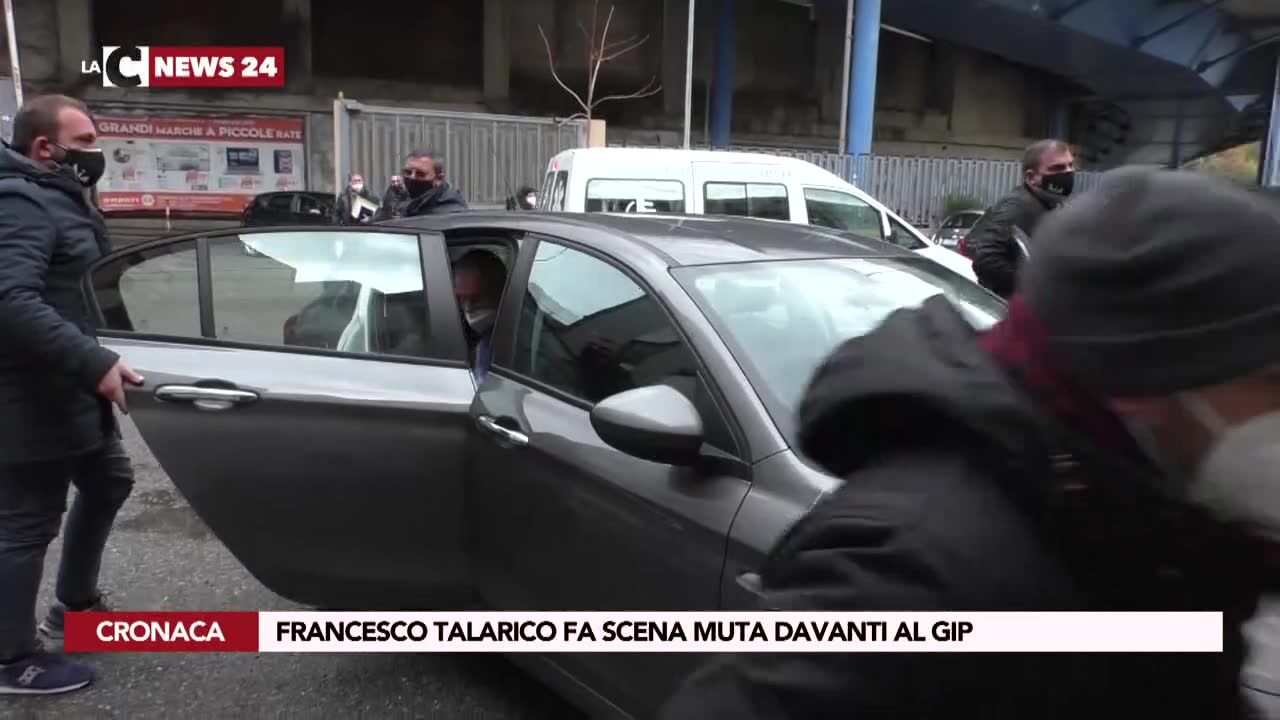 Francesco Talarico fa scena muta davanti al Gip