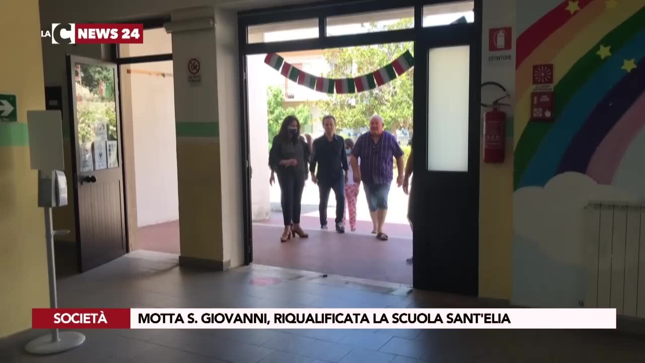 Motta S. Giovanni, riqualificata la scuola Sant'Elia