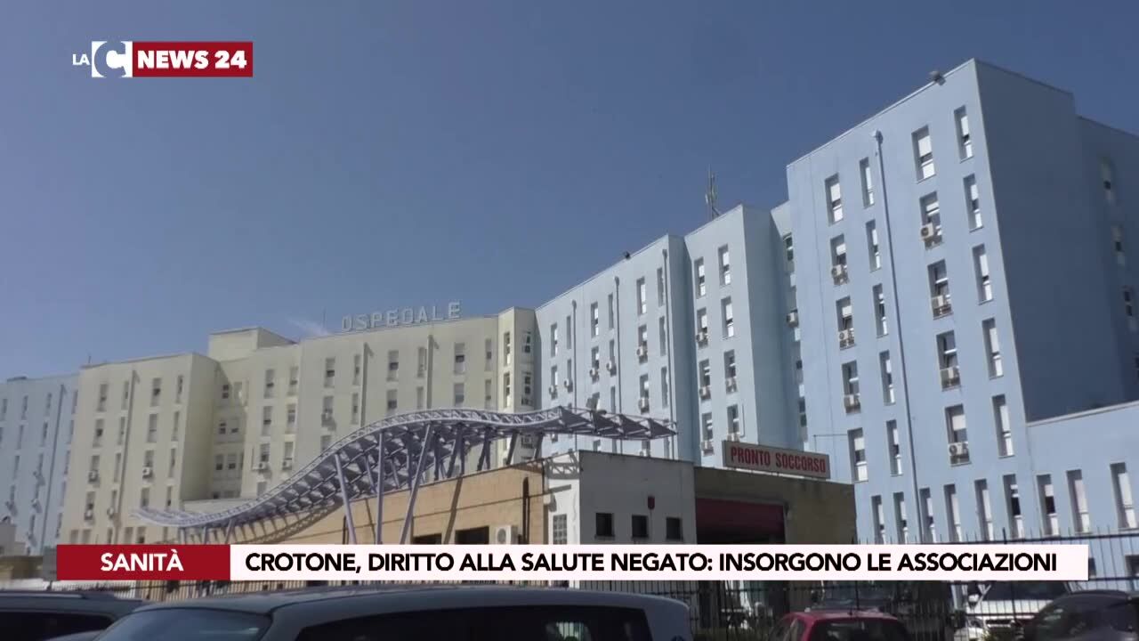 Crotone, diritto alla salute negato: insorgono le associazioni