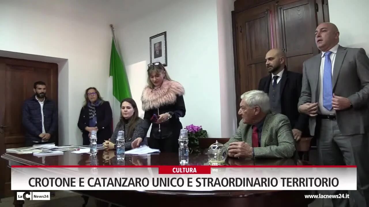 Crotone e Catanzaro unico e straordinario territorio