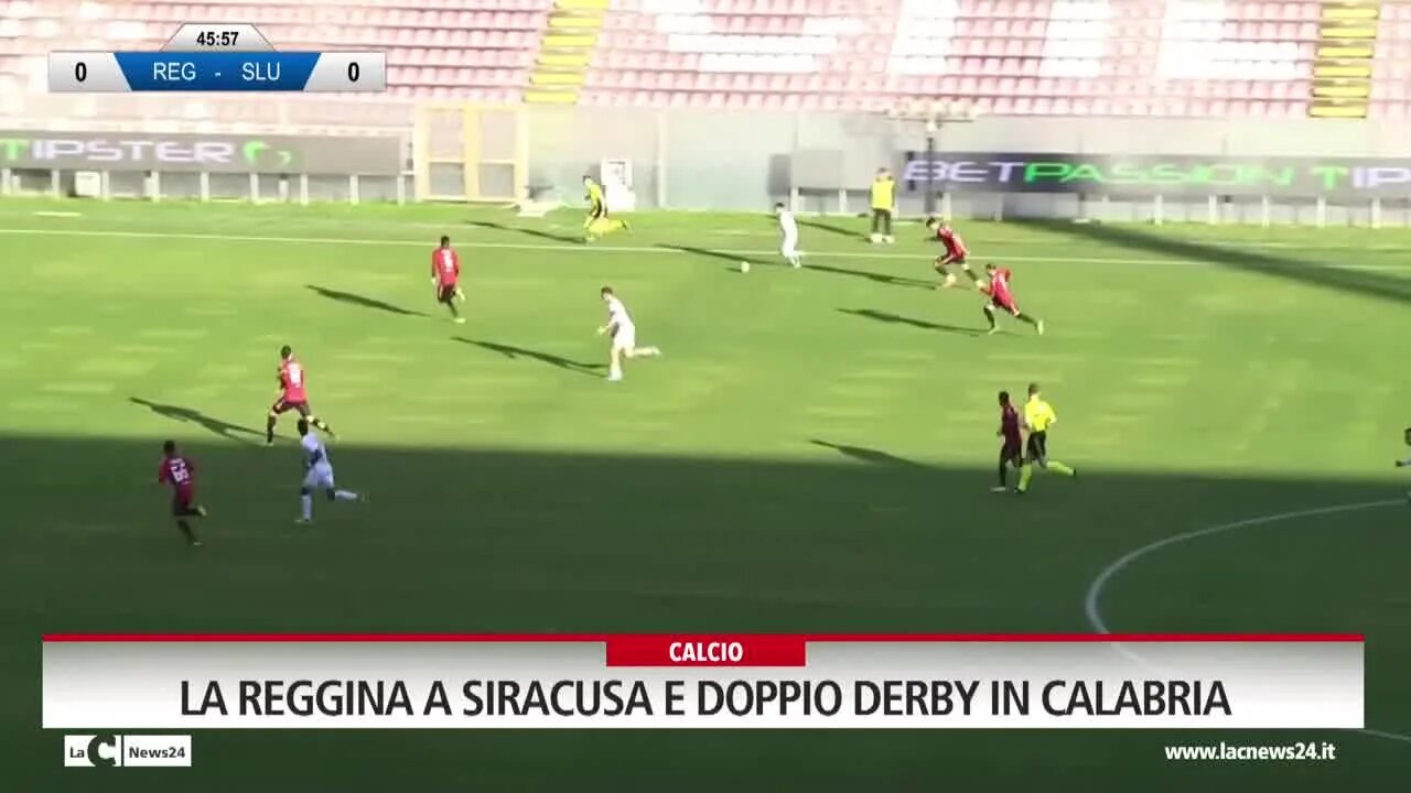 La Reggina a Siracusa e doppio derby in Calabria