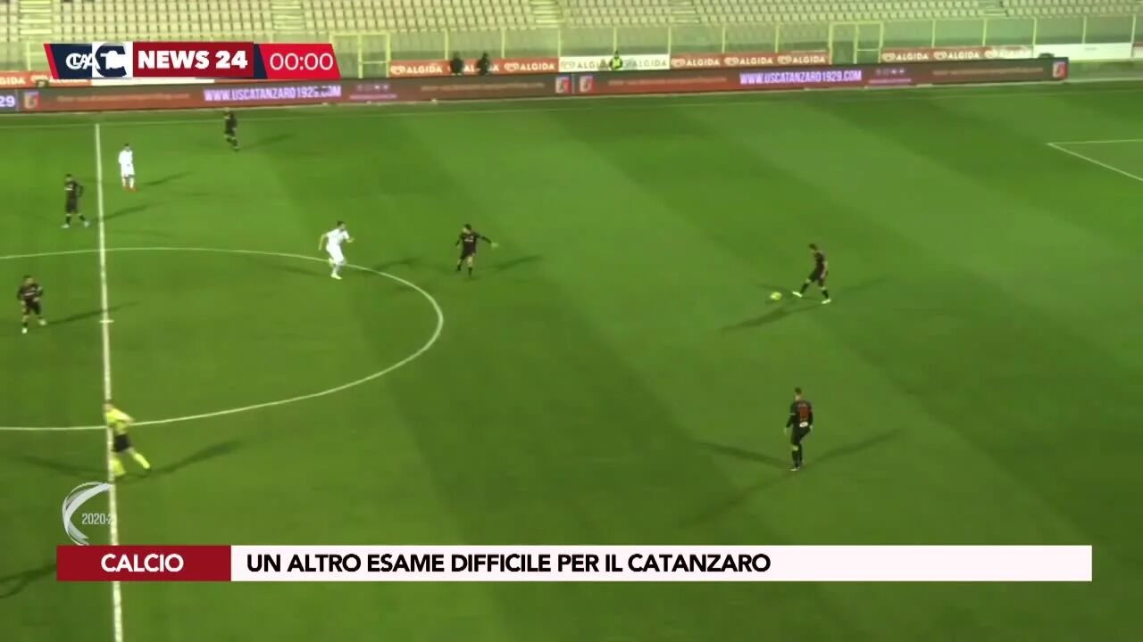 Un altro esame difficile per il Catanzaro
