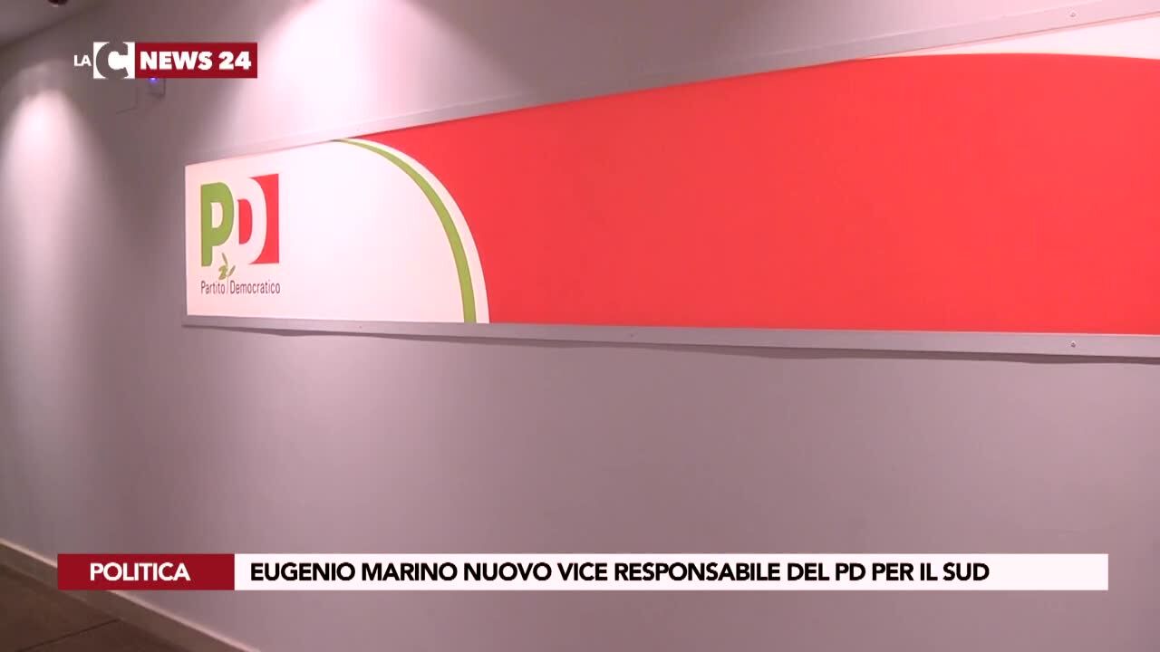 Eugenio Marino nuovo vice responsabile del Pd per il Sud