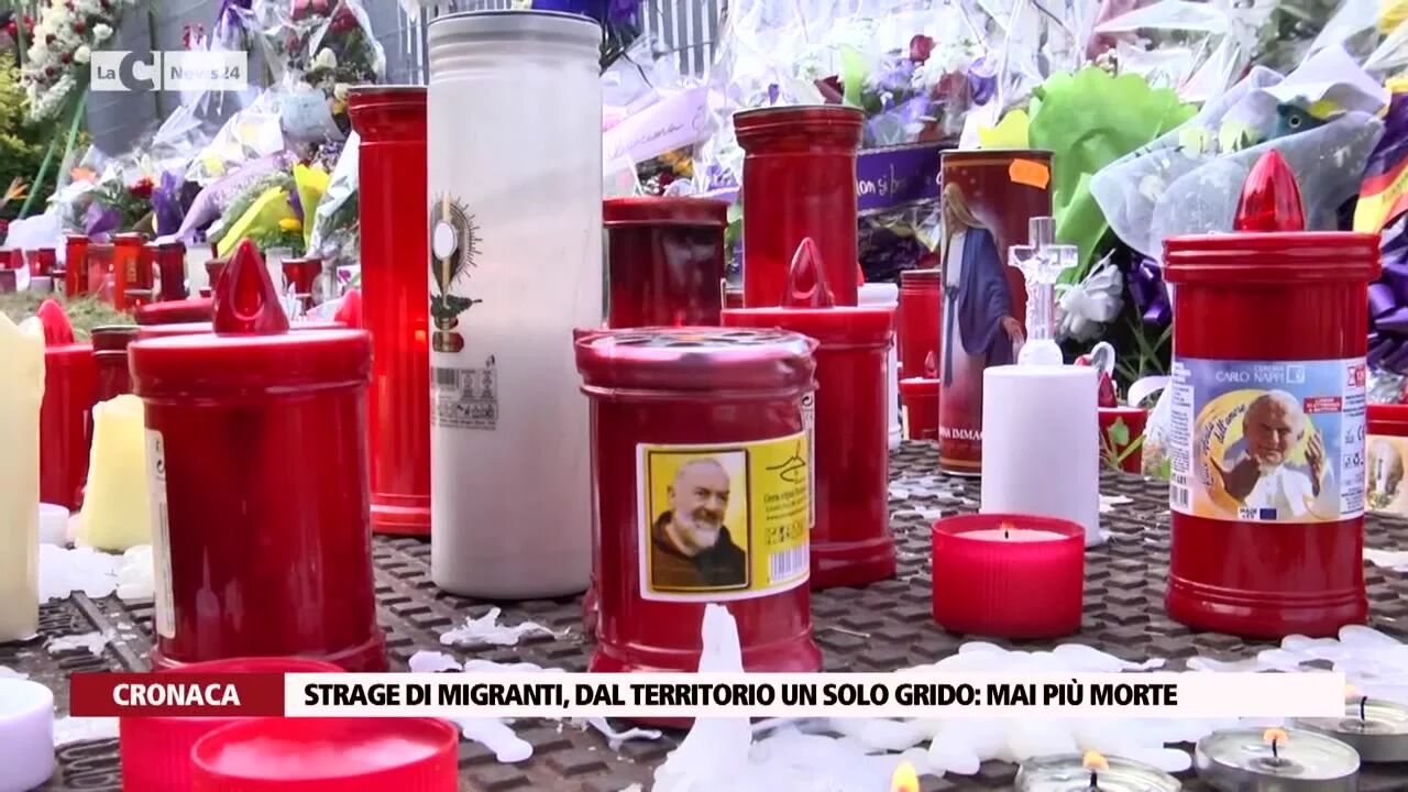 Strage di migranti, dal territorio un solo grido: mai più morte