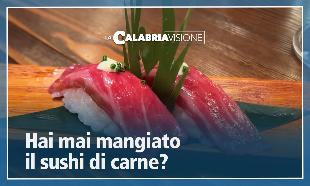 Non solo pesce, il sushi è anche di carne: ecco dove e come gustarlo in Calabria