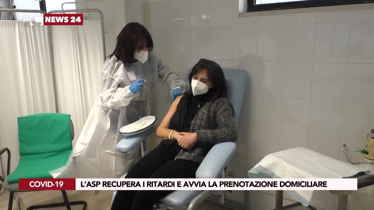 L’Asp recupera i ritardi e avvia la prenotazione domiciliare