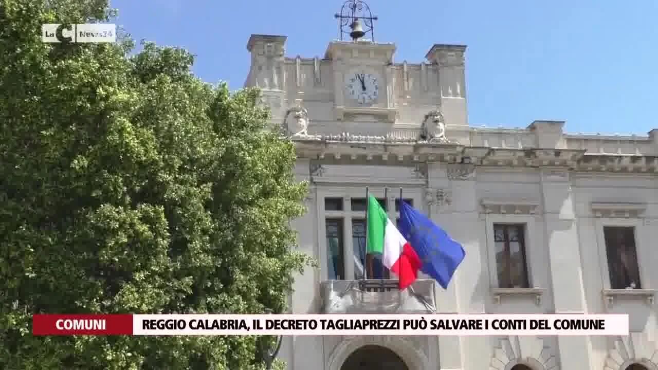 Reggio Calabria, il decreto tagliaprezzi può salvare i conti del Comune