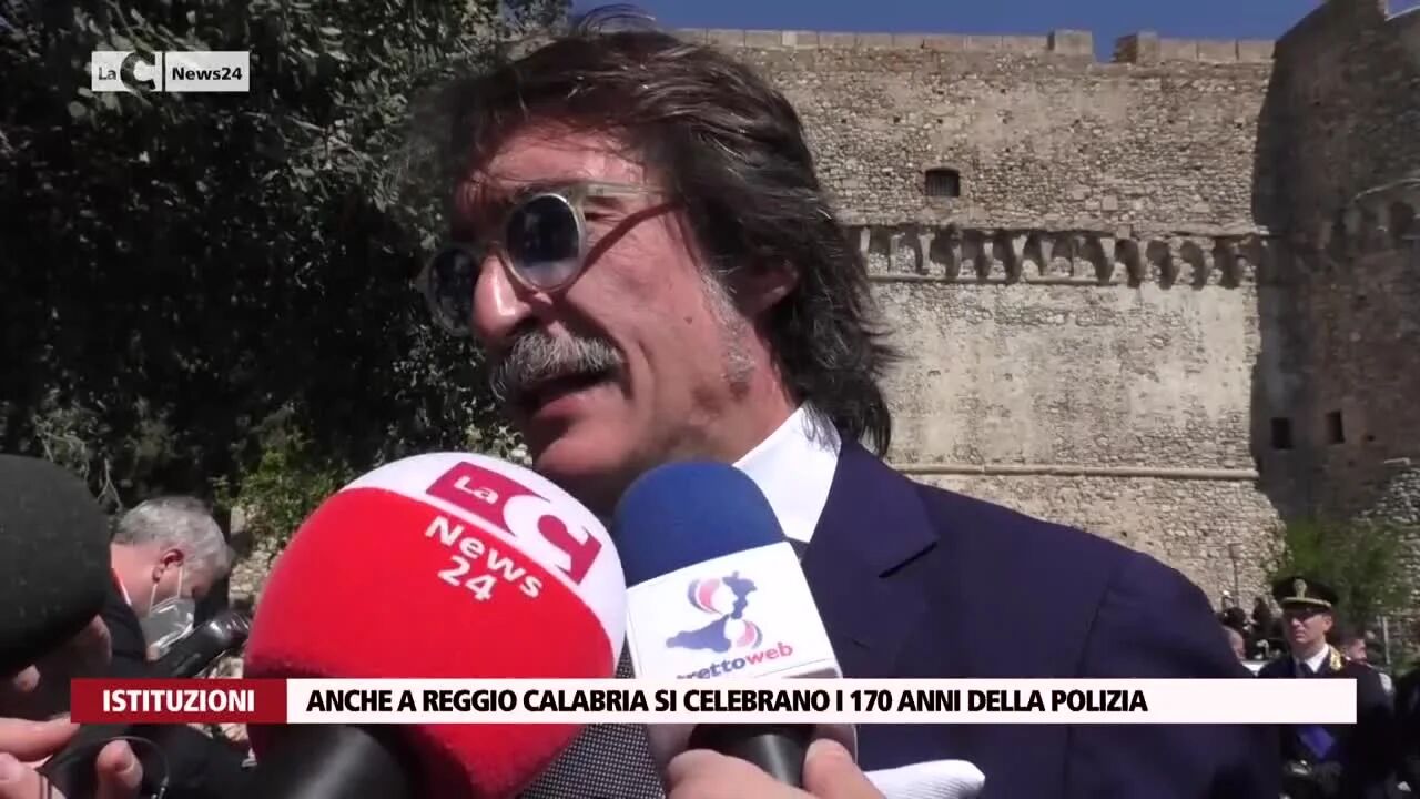 Anche a Reggio Calabria si celebrano i 170 anni della polizia