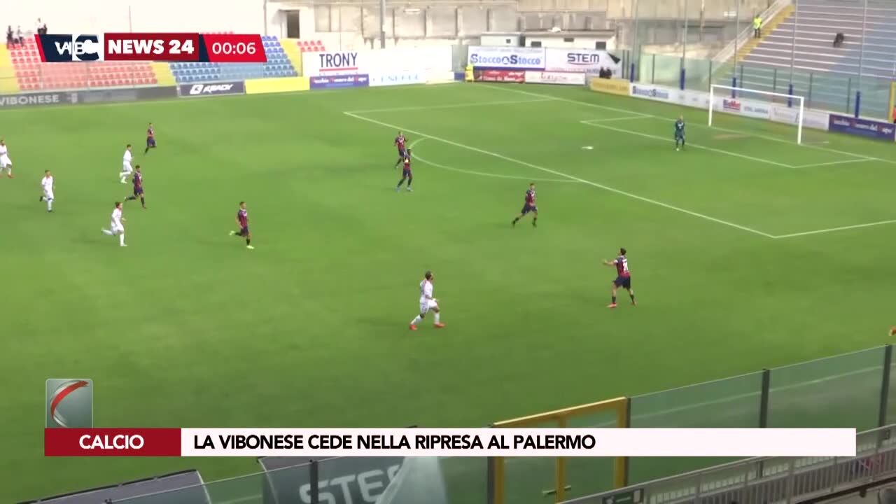 La Vibonese cede nella ripresa al Palermo