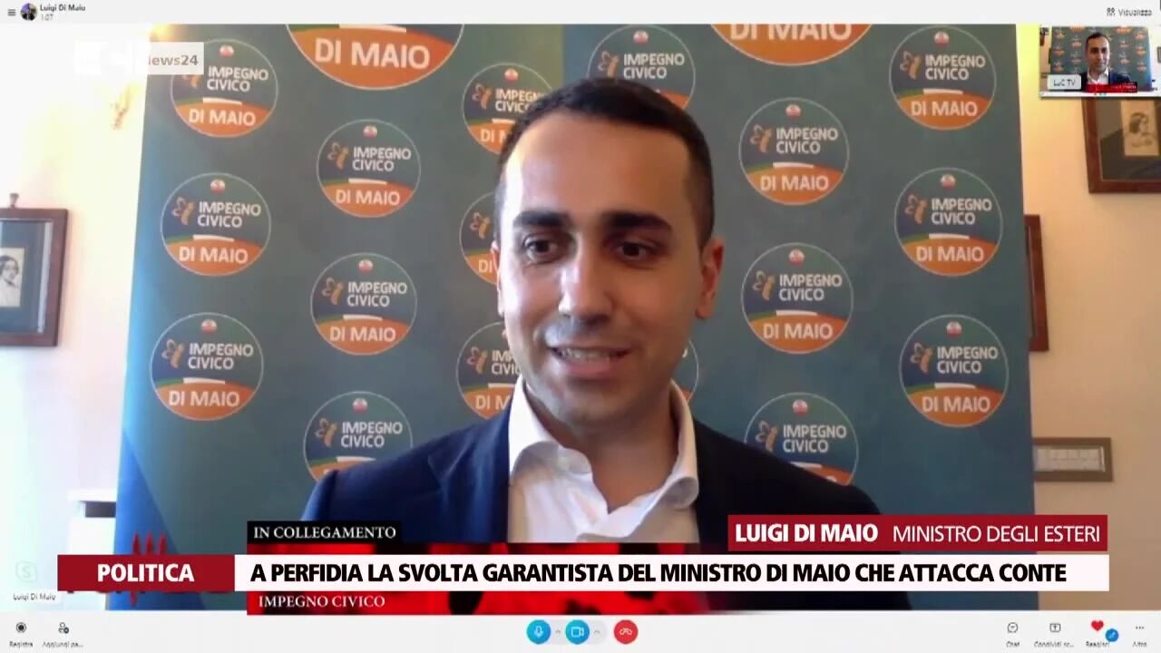 A Perfidia la svolta garantista del ministro Di Maio che attacca Conte