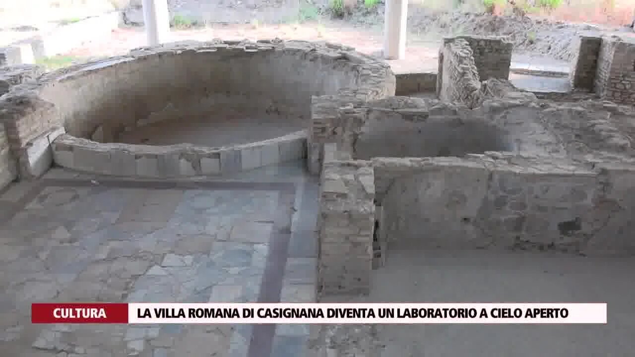 La villa romana di Casignana diventa un laboratorio a cielo aperto