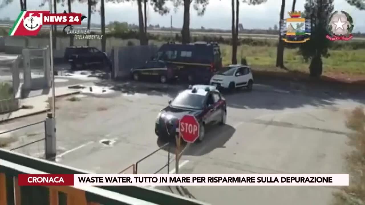 Waste Water, tutto in mare per risparmiare sulla depurazione