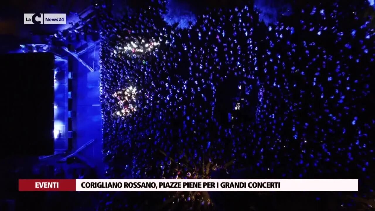 Corigliano Rossano, piazze piene per i grandi concerti