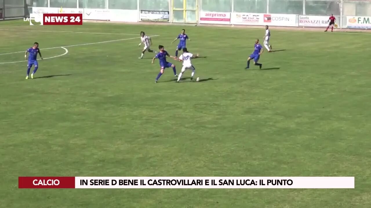 In Serie D bene il Castrovillari e il San Luca il punto