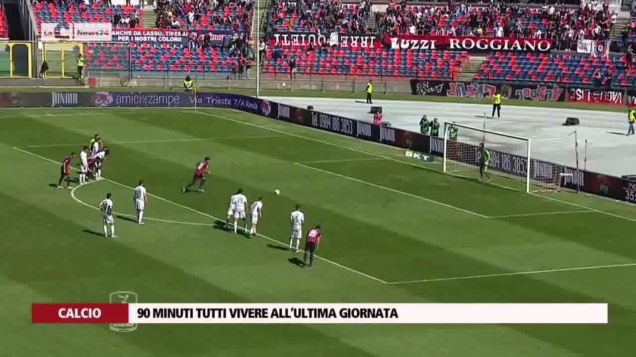 90 minuti tutti vivere all’ultima giornata