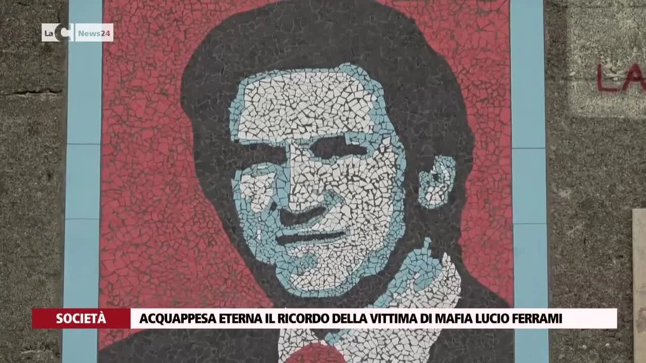 Acquappesa eterna il ricordo della vittima di mafia Lucio Ferrami