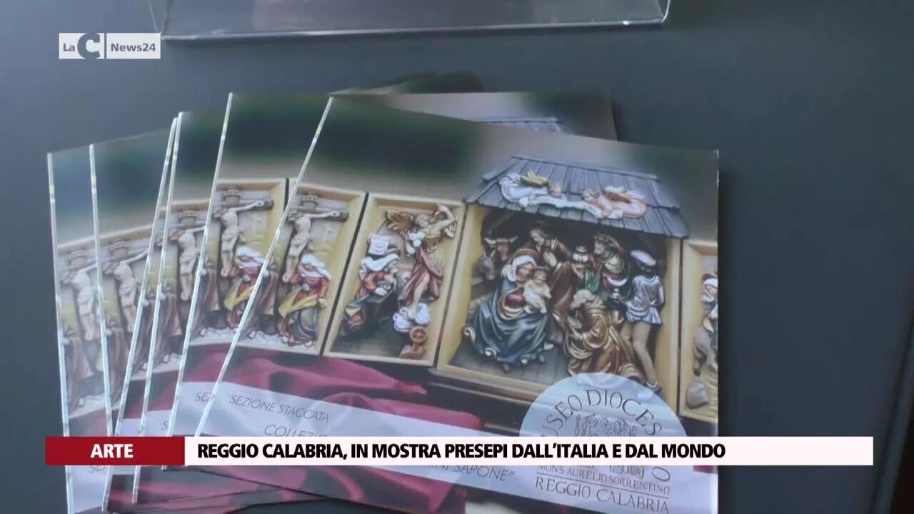  Reggio Calabria, in mostra presepi dall’Italia e dal Mondo