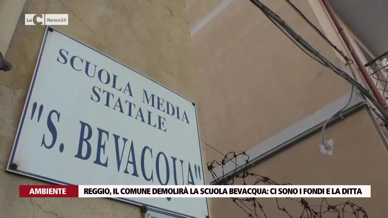 Reggio, il comune demolirà la scuola Bevacqua ci sono i fondi e la ditta