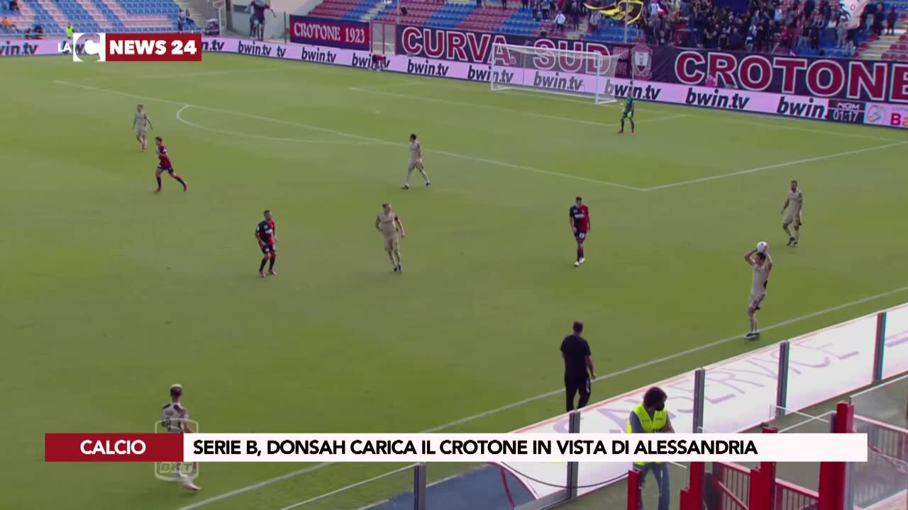 Serie B, Donsah carica il Crotone in vista di Alessandria