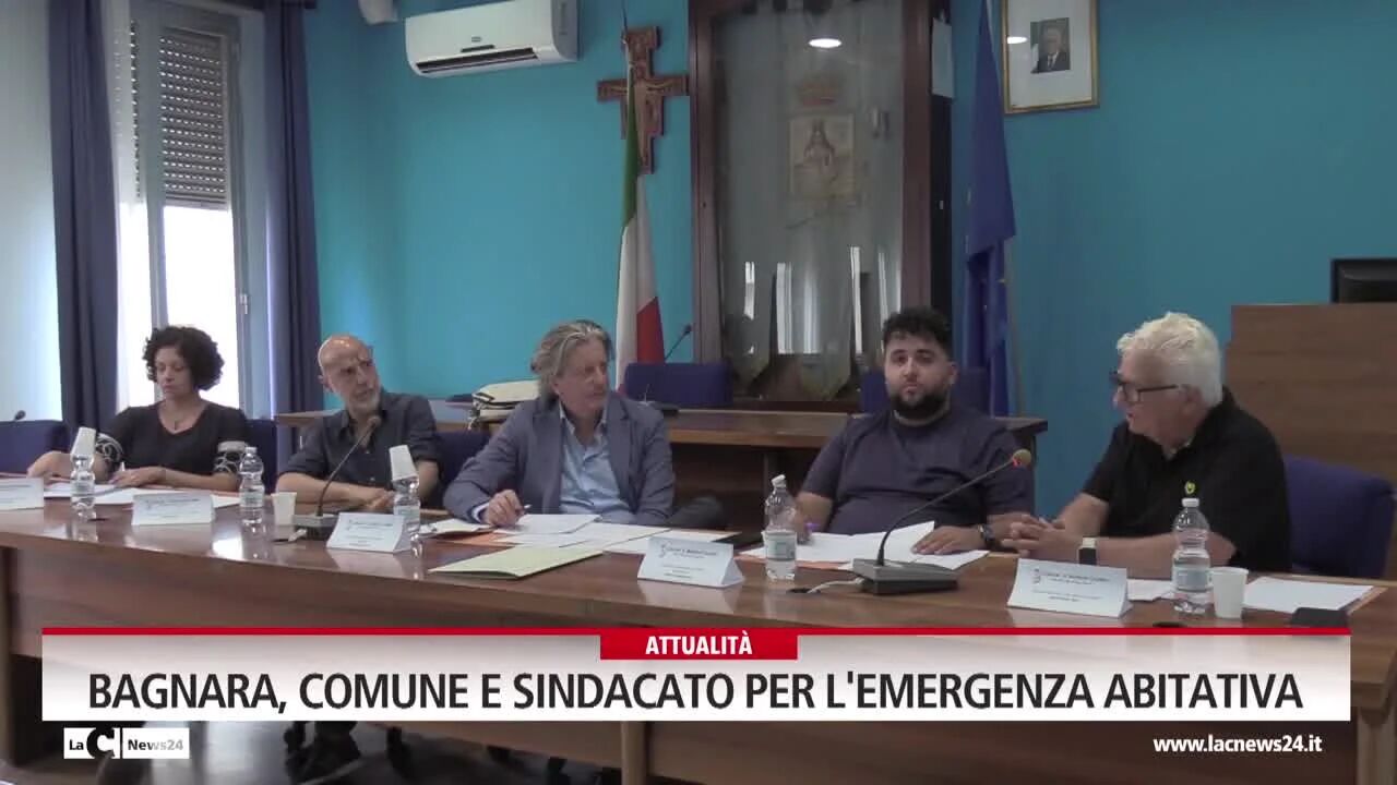 Bagnara, comune e sindacato per l'emergenza abitativa