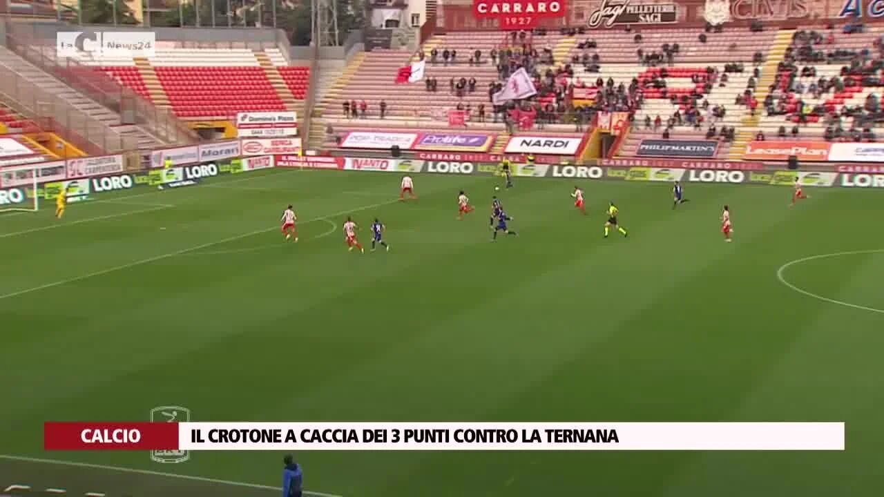 Il Crotone a caccia dei 3 punti contro la Ternana