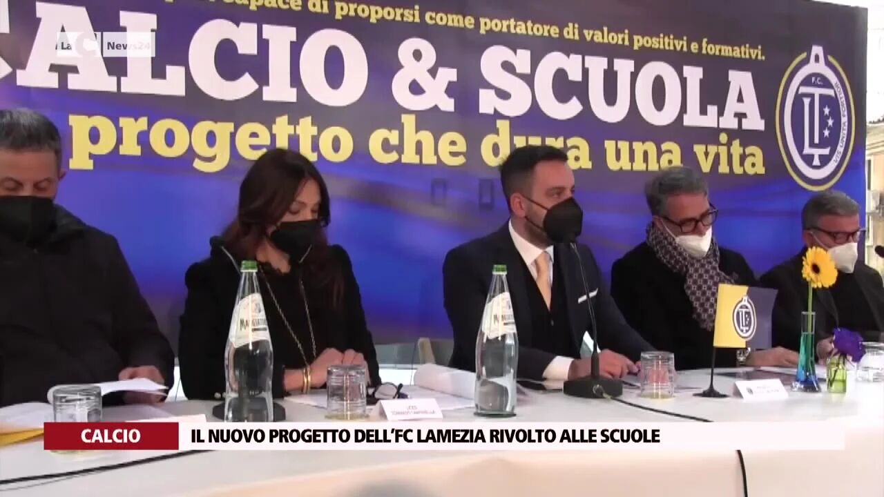 Il nuovo progetto dell’Fc Lamezia rivolto alle scuole