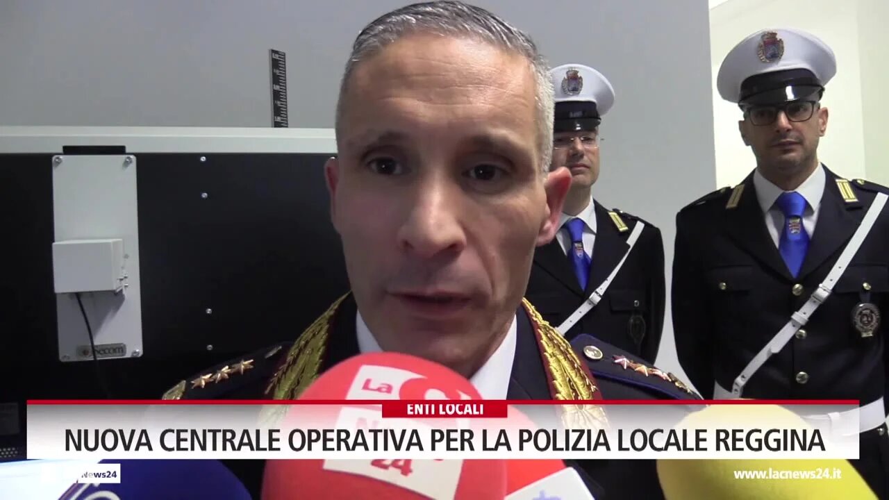 Nuova centrale operativa per la Polizia locale reggina