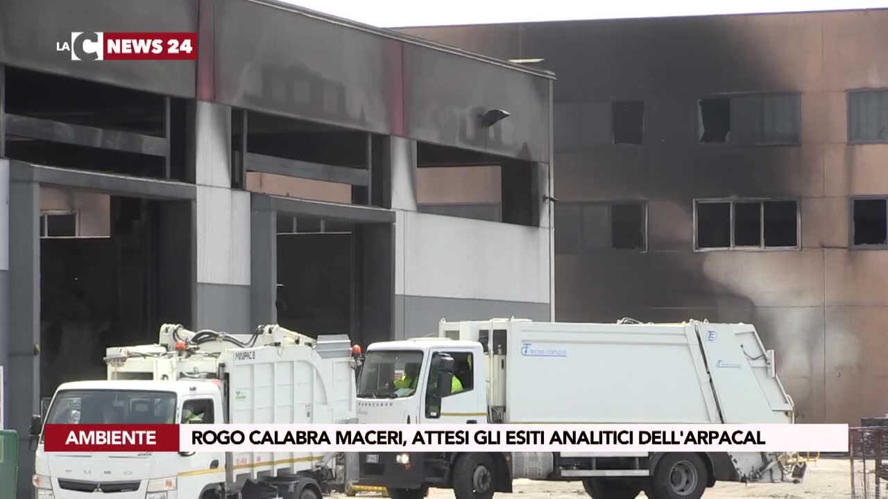 Rogo Calabra Maceri, attesi gli esiti analitici dell'Arpacal