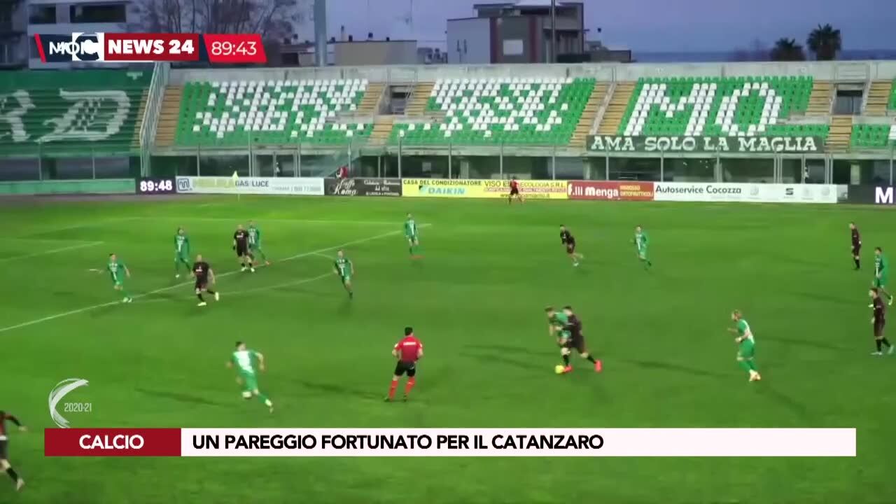 Un pareggio fortunato per il Catanzaro