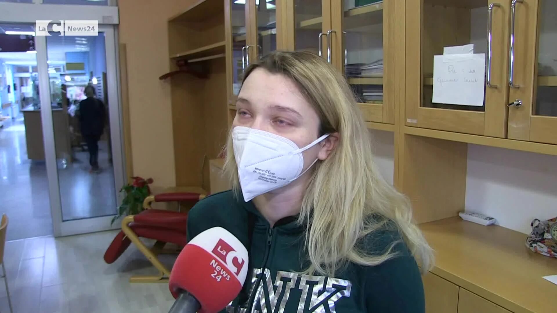 In fuga dall'Ucraina, parla la mamma che ha partorito a Cosenza