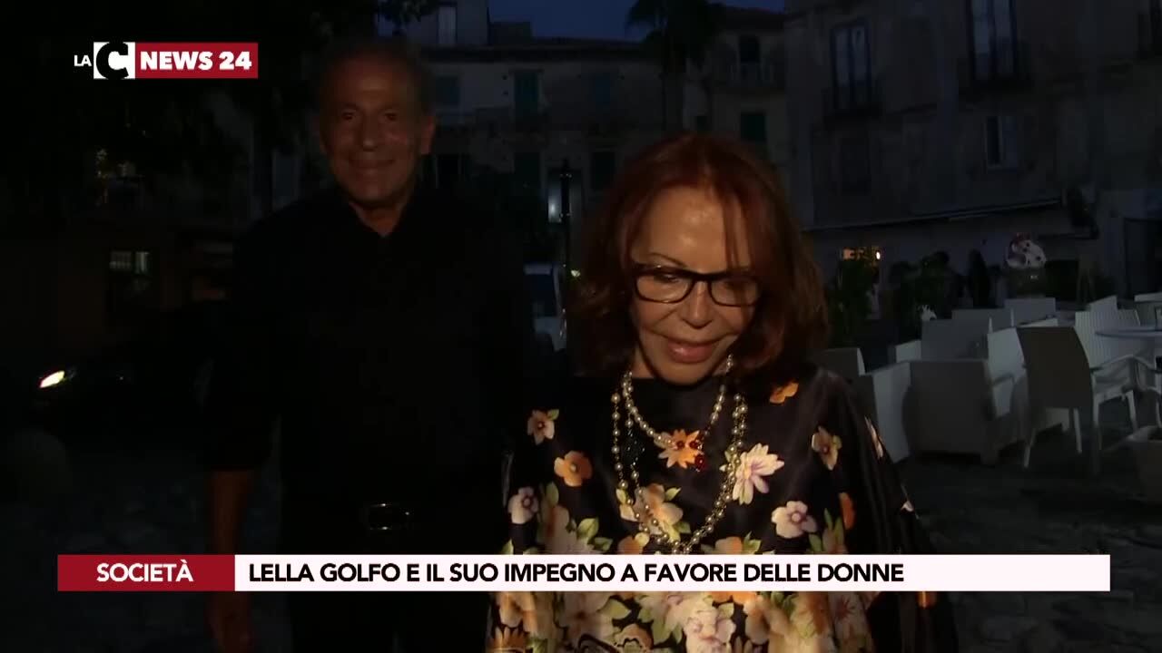 Lella Golfo e il suo impegno a favore delle donne