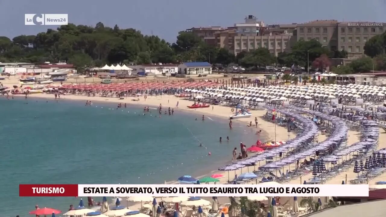 Estate a Soverato, verso il tutto esaurito tra luglio e agosto