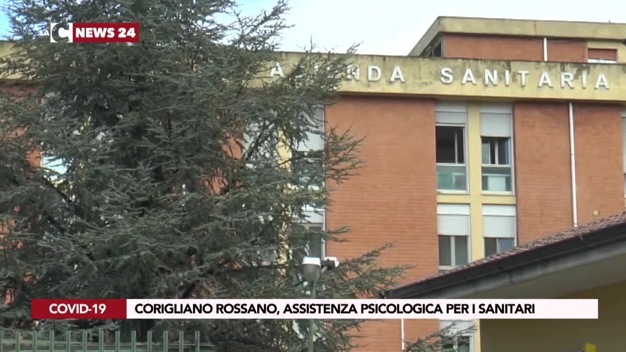 Corigliano Rossano, assistenza psicologica per i sanitari