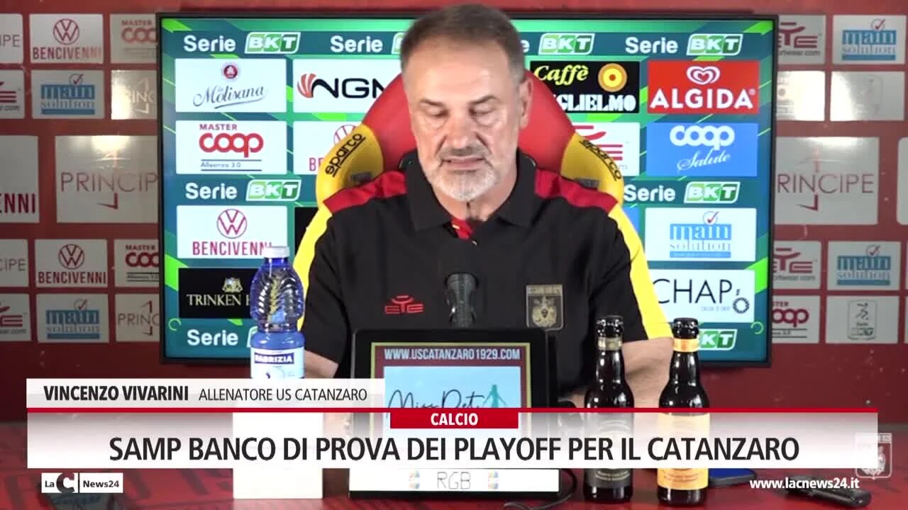 Samp banco di prova dei playoff per il Catanzaro