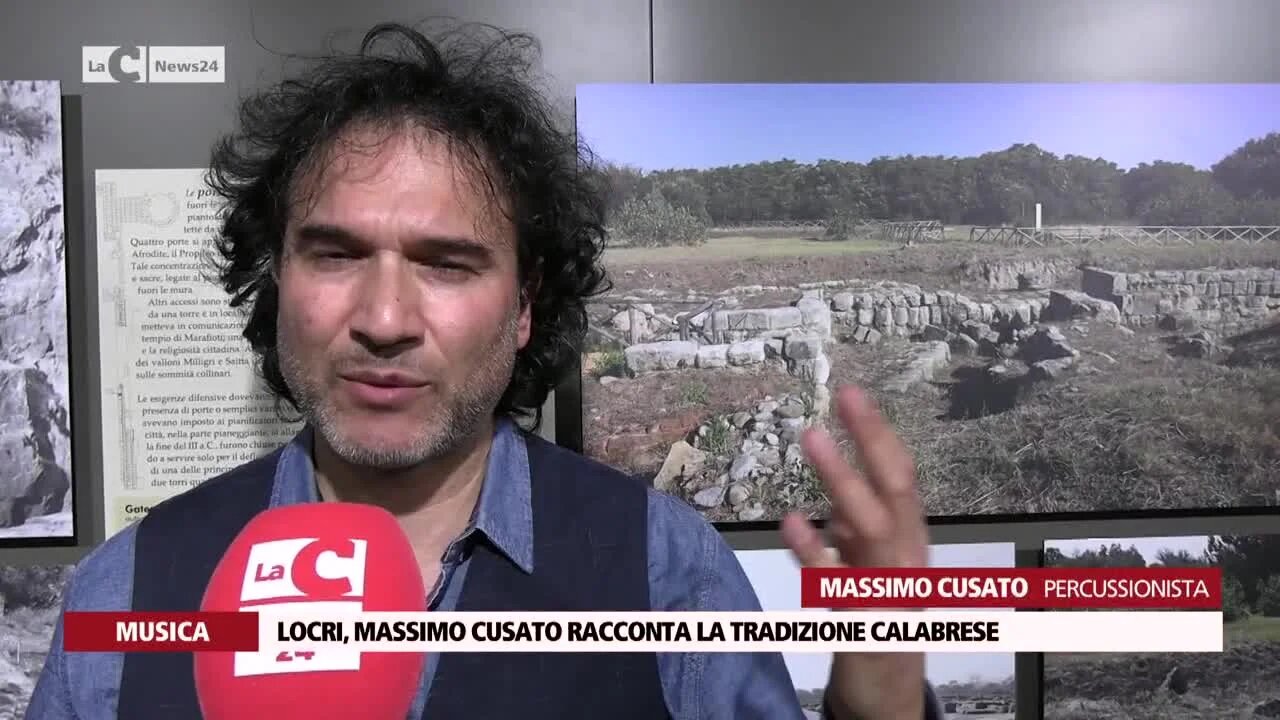 Locri, Massimo Cusato racconta la tradizione calabrese