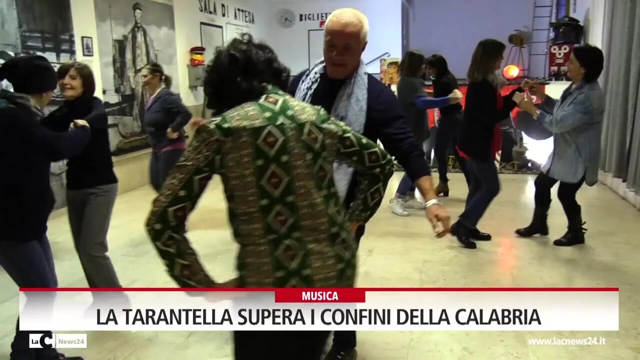 La tarantella supera i confini della Calabria