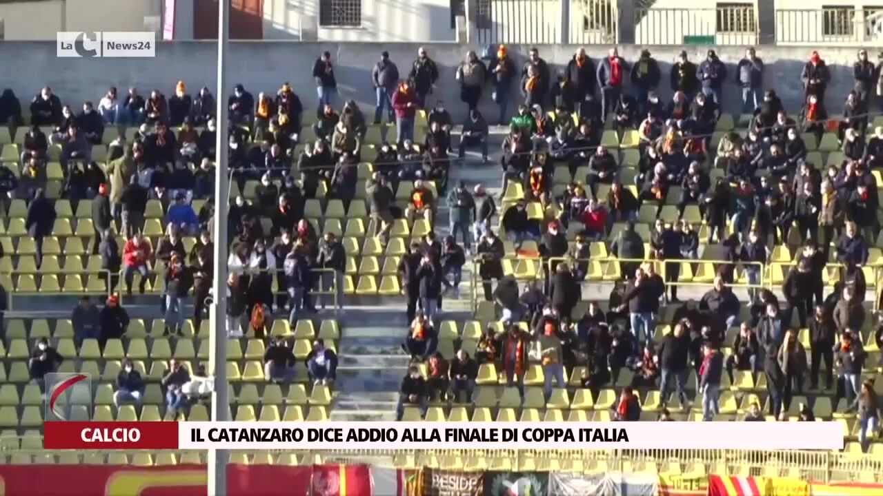 Il Catanzaro dice addio alla finale di Coppa Italia