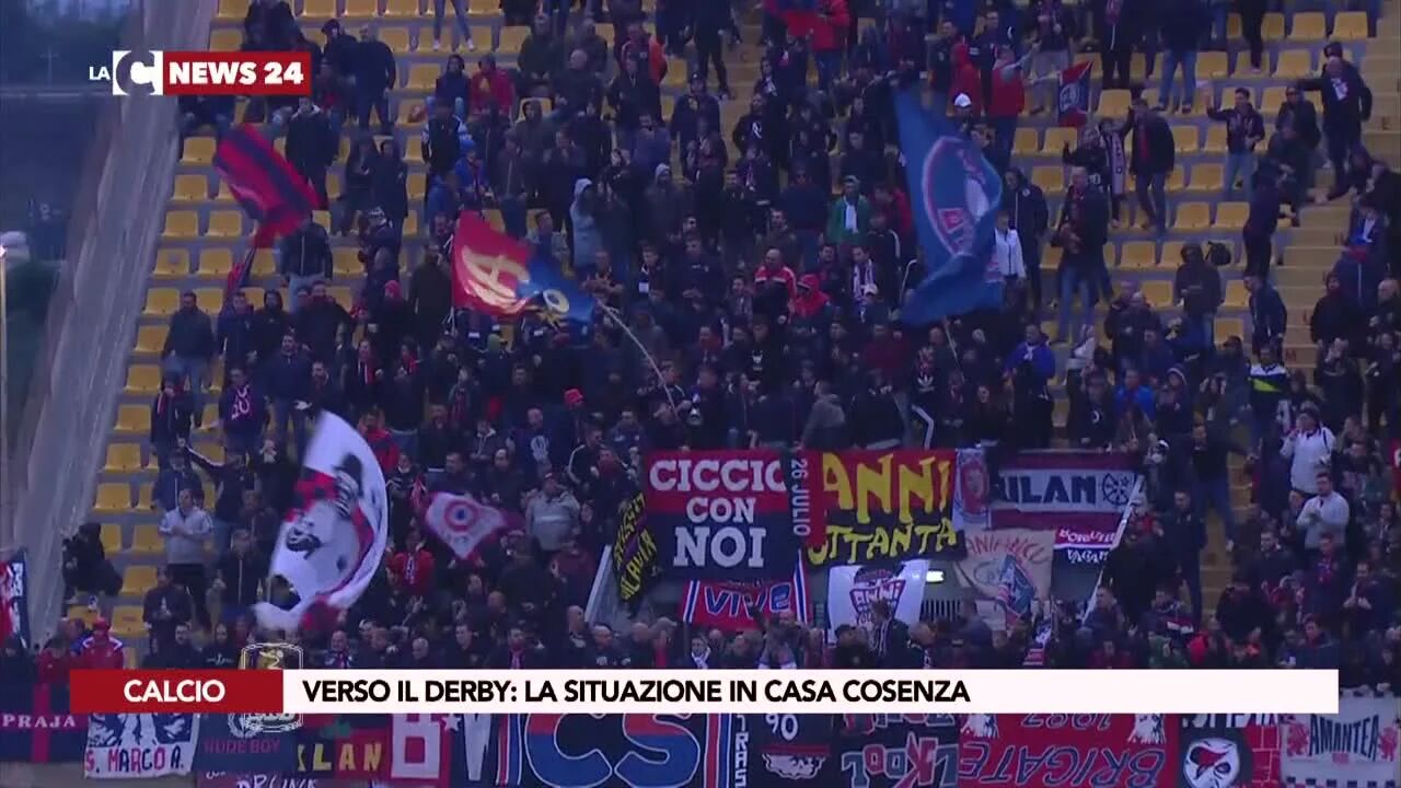 Verso il derby: la situazione in casa Cosenza