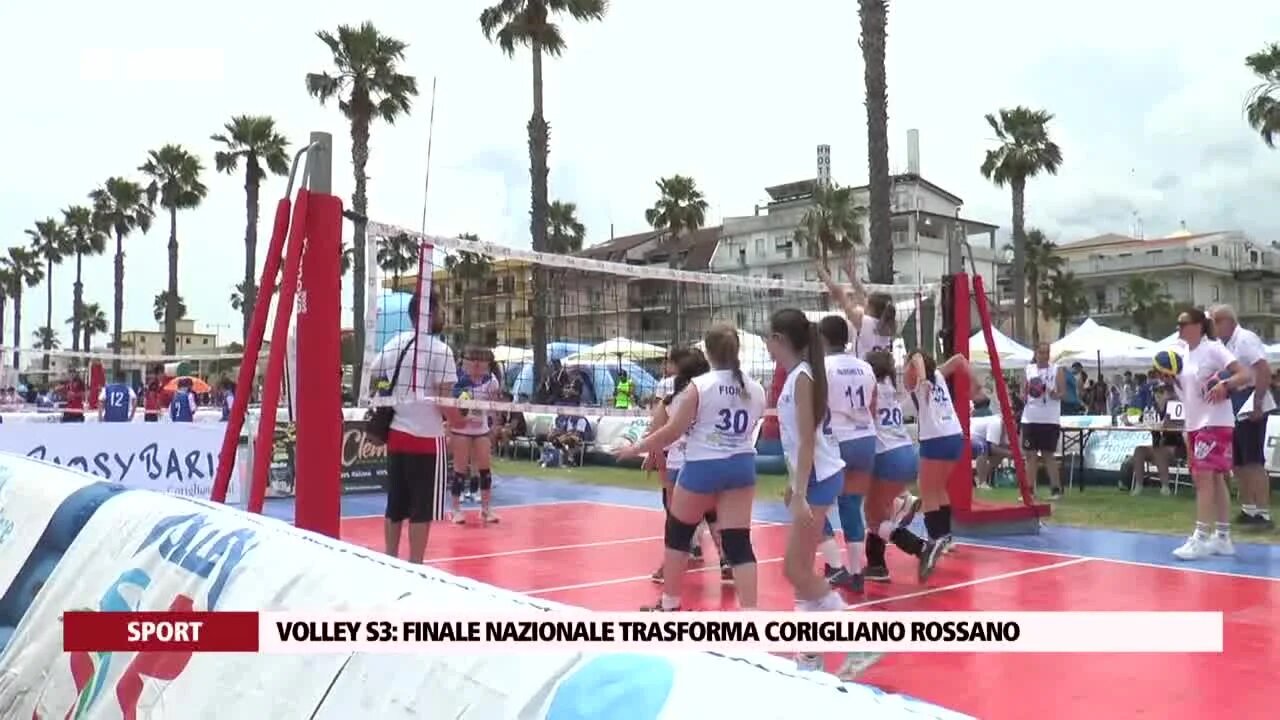 Corigliano Rossano: successo per la finale nazionale del Volley S3 | VIDEO
